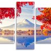 Autumn Mt Fuji Panels paint by numbers