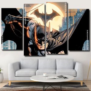 Batman Superhero panels paint by numbers