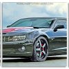 Black Chevrolet Camaro Panels paint by numbers