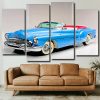 Blue Buick Skylark Panels paint by numbers