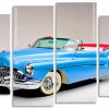 Blue Buick Skylark Panels paint by numbers