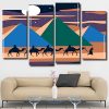 Camel In Desert Illustration Panels paint by numbers