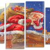 Christmas Santa Claus Panels paint by numbers