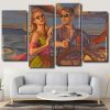 Classy Couple Peregrine Heathcote panels paint by numbers