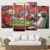 Dogs Playing Cards Panels Paint by numbers