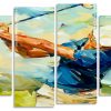 Abstract Golf Player panels paint by numbers