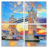 London England Bridge panels paint by numbers