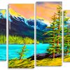 Nature Scenery panels paint by numbers