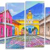 Santa Catalina Arch panels paint by numbers