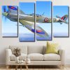 Spitfire Aircraft Panels paint by numbers