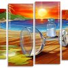 Summer Sunset panels paint by numbers