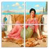 The Quiet William Godward panels paint by numbers