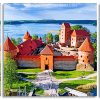 Trakai Lithuania panels paint by numbers