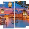 Venice Italy Night panels paint by numbers