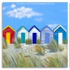 Beach Huts paint by numbers