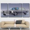 Black Mercedes Benz W114 panel paint by numbers