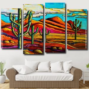 desert Maynard Dixon panels paint by numbers