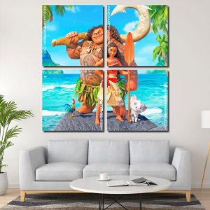 Disney Moana paint by numbers