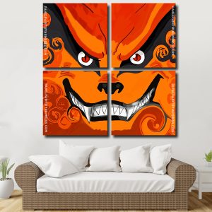 Kurama From Naruto panels paint by numbers