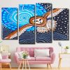 Aboriginal Owl Panels paint by numbers