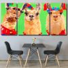 Alpacas Llamas Panels paint by numbers