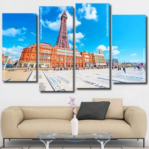 Blackpool Tower England panels paint by numbers panels paint by numbers