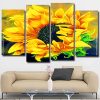 Blooming Sunflower panels paint by numbers