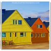 Colorful Houses Panels paint by numbers