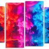 Colorful Smoke panels paint by numbers