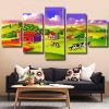 Countryside Farm Scenery Panels paint by numbers