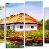 Countryside Farmhouse panels paint by numbers