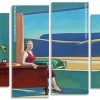 Edward Hopper Art panels paint by numbers