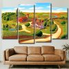 Farm Landscape panels paint by numbers