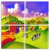 Farm Scenery panels paint by numbers