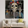 Frida Skull panels paint by numbers