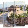 Great Wall China panels paint by numbers