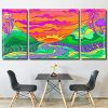 Hippie Landscape panels paint by numbers