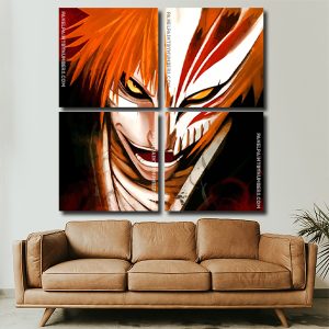 Ichigo Kurosaki panels paint by numbers