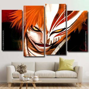 Ichigo Kurosaki panels paint by Numbers