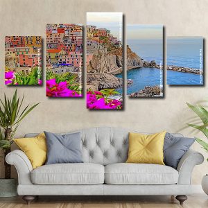 Italy Amalfi Coast panels paint by numbers