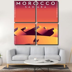 Morocco Sahara panels paint by numbers