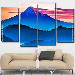 Mountain Fuji Panels paint by numbers