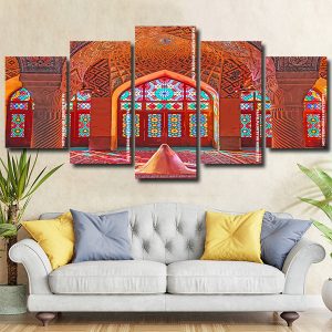 Nasir Al Mulk Mosque Panels paint by numbers