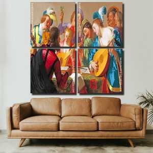 Renaissance Music Period Panels paint by numbers