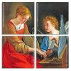 Saint Cecilia And Angel panels paint by numbers