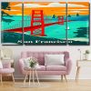 San Francisco California panels paint by numbers