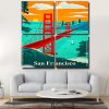 San Francisco California panels paint by numbers