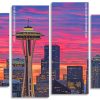 Seattle Washington panels paint by numbers