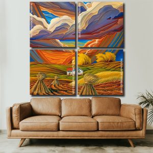 Southwest Landscape panels paint by numbers