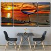 Sunset Glass Panels paint by numbers